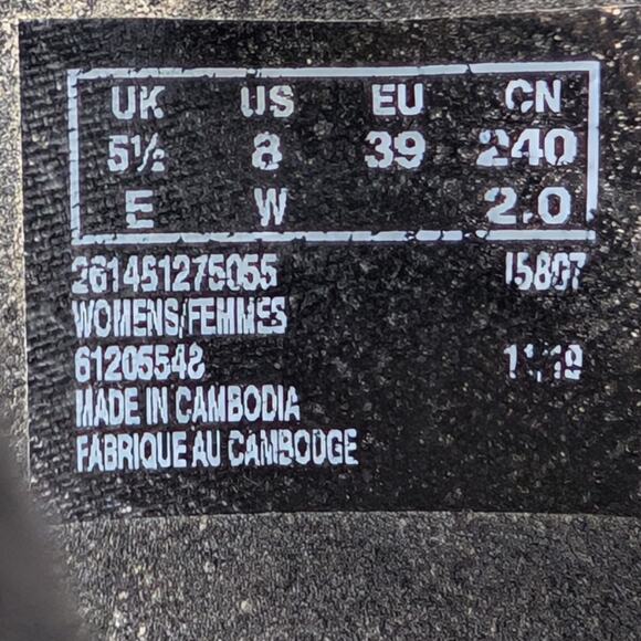 Clarks Shoes Un Plaza Vibe Combi Strappy Wedge Comfort Sandal Black 8 - Picture 10 of 10